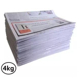 깨끗한 새 신문지 포장 완충용 다용도 포장지 4kg 1개