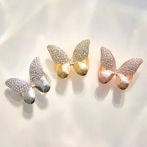 [세인트메리]나비 스카프링 고리 홀더