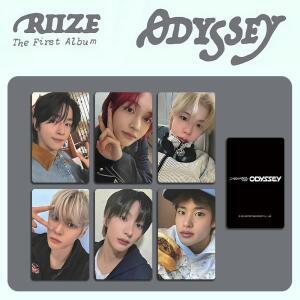 6개/대 RIIZE 아이돌 새 앨범 ODYSSEY HD Printd Photocards WONBIN SOHEE EUNSEOK SUNGCHAN ANTON Lomo 카