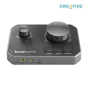 [크리에이티브] 사운드 블라스터 G8 듀얼 USB-C 외장형 사운드카드 오디오믹서 겸용 배틀그라운드