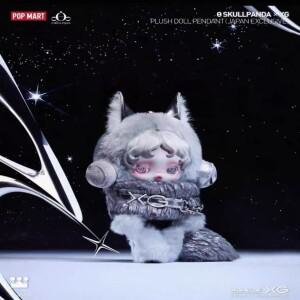 POP MART 스컬판다 XG 플러시 인형 펜던트 시리즈 블라인드 박스 랜덤 백 데스크탑 장식 귀여운 모델 선물