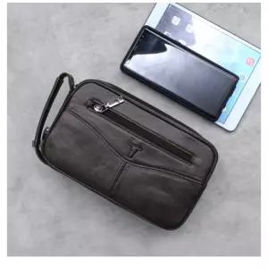 블루마운트 천연소가죽 소재 남성 가죽클러치백 남자미니손가방 맥스백 패션잡화 패션의류잡화 남자백 가방