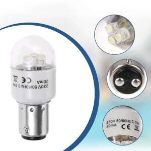 재봉 LED 전구 가정용 부품, 가수 Juki Pfaff Janome 형제 Leap 나비 액세서리, 1pc