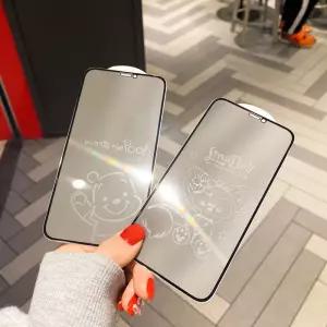 폰 17 16 15 프로 맥스 산리오 짱구 디즈니 19종 강화유리 사생활보호 보호필름 헬로키티 키티 iphone