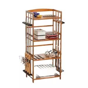 루어대 거치대 가정용 선반 꽃이 로드랙 진열대 스탠드형