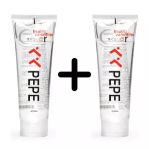 2개 발렌타인 페페 클리어 바디 러브 수용성 마사지 젤 오일 제리