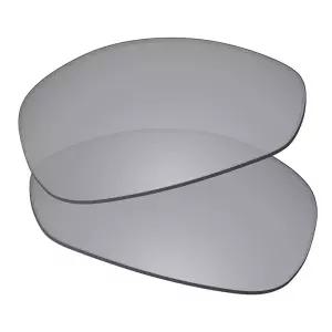 Predrox 실버 미러 스트레이트 재킷 1999 렌즈 교체용 오클리 선글라스 편광