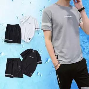 여름 운동복 세트 조깅 런닝 운동 시원한 단체티 축구 티셔츠 반팔