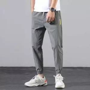 밴딩 스판 조거팬츠 여름 트랙 조커 시보리 9부 바지 남자 카고