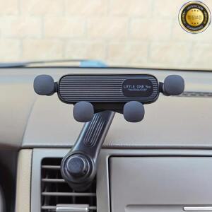 새로운 중력식 차량용 핸드폰 거치대 - 강력한 에어벤트 클립 마운트 조절 가능한 휴대폰 스탠드 핸즈프리