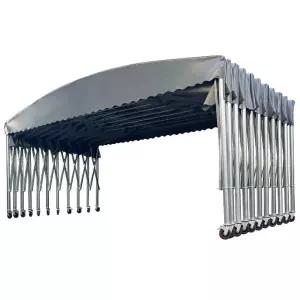 야외 이동식 자바라 창고 자바라천막 행사 차고 캐노피 텐트