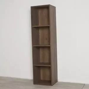 엔틱 선반장 다용도 진열 조립형 4단 선반장 거실 수납장 개방형 책장형 박스 공간