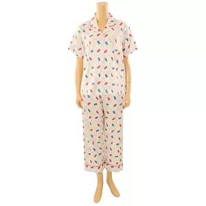 [스타필드 하남] 솔브 세일 폴리 샤무즈 티켓나염 커플잠옷 (SPA2405M_W)