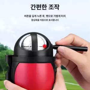 골프공 편심 측정기 라이너 발란스 체크고 무게중심찾기 밸런스 호스트 선 그리기 장치 + 검
