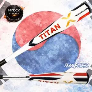 녹스 타이탄X 팀코리아 알로이 -5드랍 야구배트 TITANX 1.21KBN 인증 33/28 32/27 사전예약