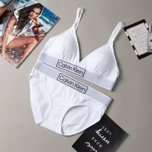 Calvin Klein Underwear 캘빈클라인 언더웨어 여성 퓨쳐 쉬프트 코튼 AF 훅앤아이 브라렛 세트 국내정품 