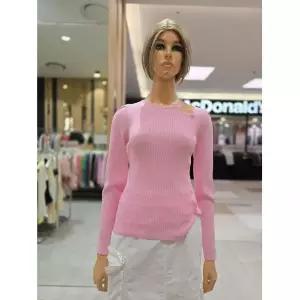 [에고이스트] 언발 트임버튼 포인트 니트 ER2OKL-54 691433