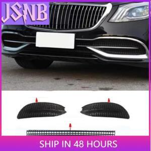 메르세데스 벤츠 S 클래스 마이바흐 W222 S450 2018-2020용 신형 프론트 범퍼 그릴 크롬 스트립