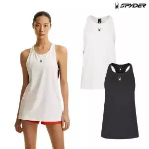 스파이더 여성 트레이닝 레이어드 슬리브리스 SPHMCNSL253W