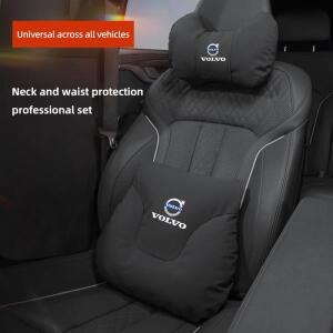 볼보 ES90 EC40 XC90 V90 V60 V40 S80 S60 밸브 캡용 차량 헤드레스트 요추 지지 쿠션 목베개