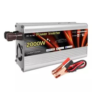 인버터 12V 220V 태양광 500W 1000W 1500W 2000W 휴대용 전압 변환기 자동 충전기 컨버터 차량용 전원