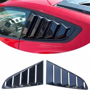 포드 머스탱 2015용 와일드웰 사이드 윈도우 루버 2016 2017 2018 2019 2020 2021 2022 2023 GT 램보