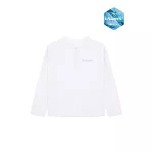 키즈래쉬가드 AQS DKSW52053-WHS 키즈 프레시벤트 에센셜 반집업 래쉬가드