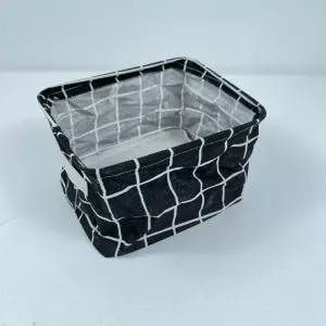 패브릭 린넨 수납 바구니 소품정리 수납정리 옷장바스켓 장난감정리