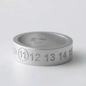 26SS 메종 마르지엘라 뉴메리컬 링 실버 SM1UQ0120 P8863 101