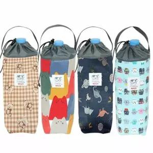 캐릭터 도시락 보온보냉백 대형 보냉쿨러백 손잡이형 보냉 주머니