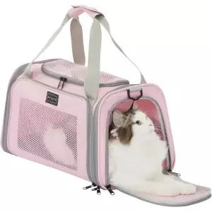 기내용 캐리어 경량 여행 기내반입 펫스핏 고양이 운반가방 애완동물 개용 중대형 고양이용 소형 토끼용 변