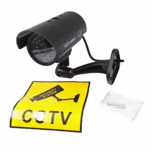 [셀러에이드]모형 LED 감시 카메라 가짜 방범 보안 장비 가짜CCTV