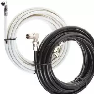 선 안테나 유선 케이블 tv 신호 연결선 4미터 방송 동축