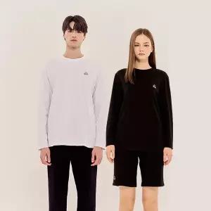 [비노출특가] [카파공식] 코튼 긴팔 티셔츠 유니 3컬러 택1