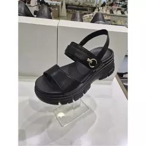 [에스콰이아][에스콰이아] 여성 통굽 샌들 6CM(PFFMSD705BK) (P003785355)