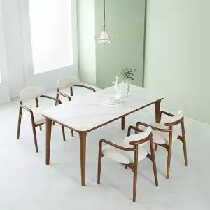 더리치 40 양면 세라믹 4인 식탁 세트 1600 코스트코 코와샵2603