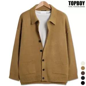 [탑보이][탑보이] 반가다 오버핏 카라 가디건 (NL015)