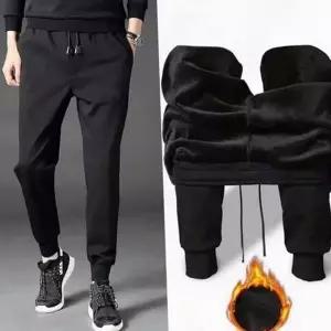 남성 트레이닝 기모 융털 팬츠 바지 운동복 겨울 겨울융털조거팬츠