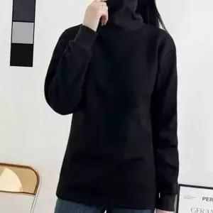 [RIZPICK]목폴라 기모 티셔츠 데일리 루즈핏 여성 베이직 겨울 폴라티