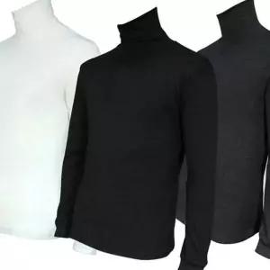 [RIZPICK]기본 베이직 신축성 데일리 티셔츠 여성 목폴라 스판