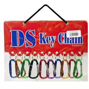 삼각 등산 가방 연결 고리 카라비너 열쇠고리 소 10개 후크