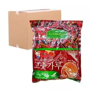[박스] 청정식품 금동이 고추가루(중국산) 1kg 10입