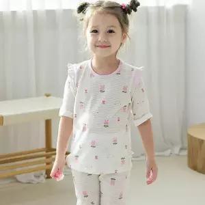 [보리보리/바풀 주니어]바풀 MK SS63-21 아동내복 7부 순면 유아 아동 실내복