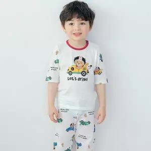 [보리보리/바풀 주니어]바풀 MK SS63-07 아동내복 7부 순면 유아 아동 실내복