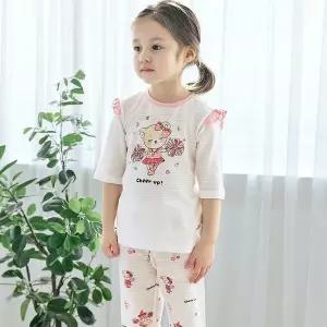 [보리보리/바풀 주니어]바풀 MK SS63-06 아동내복 7부 순면 유아 아동 실내복