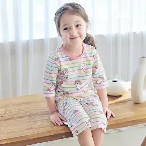 [보리보리/바풀 주니어]바풀 MK SS63-11 아동내복 7부 순면 유아 아동 실내복