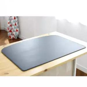 데스크패드 가죽 메탈 650 평면형 대형 마우스패드