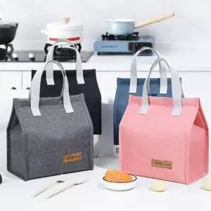 직장인 도시락 가방 보냉 보온 대용량 방수 런치백 4컬러 쿨러백 아이스백 보온백