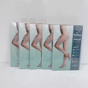 [비비안] 5족세트 직장인 학생용 데일리 슬림핏 압박스타킹 1단계 웜베이지 블랙/PH2451_JK