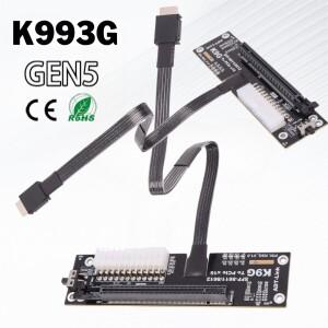 K993G PCIE 5.0 x4 - OCuLink SFF-8611 M.2 외장 그래픽 GPU 도크 Oculink 어댑터 (NUC STX ITX 메인보드용